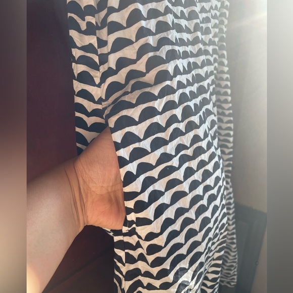 Marimekko x Uniqlo Midi Dress in 1960s Papajo (Papaya) Print Sleeveless XXS - Picture 8 of 11